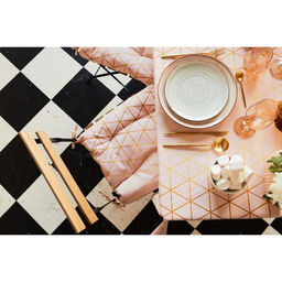 Сидушка на стул Этель Real Beauty 42х42х7 см, 100% хлопок, саржа 190 г/м2  фото 7