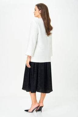 Костюм Lenata 20457 белый с черным