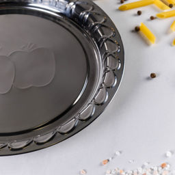 Блюдо 31 см металл с декором Яблоки /h=2.5/ DF-1130 /уп 200/ 0.135 - Галеонтрейд фото 15