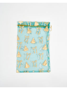 Цена за 19 шт. Мешочек подарочный органза «Новогоднее настроение», 20×30 см