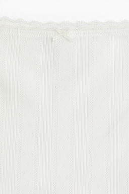 Braga Shortie en pointelle - H&m фото 6