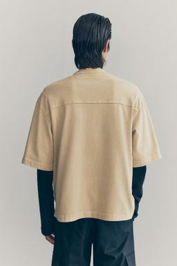 Camiseta boxy de algod?n - H&m фото 8