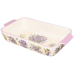БЛЮДО ДЛЯ ЗАПЕКАНИЯ AGNESS ЛАВАНДА ПРЯМОУГ3,6 Л 39*22,5*7,5 СМ