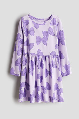 Vestido estampado de algodon