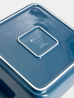 Форма для запекания, 24 см, фарфор P, квадратная, синяя, Indulgence - Maxwell & Williams фото 15