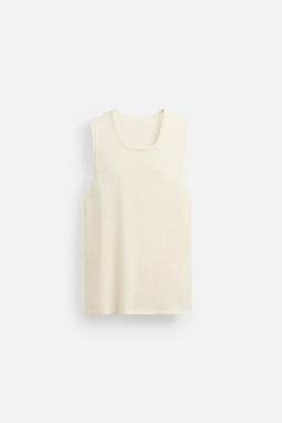 LIGHTWEIGHT KNIT TANK TOP - Zara фото 7