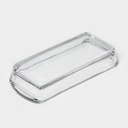 Менажница BAROQUE, 15×7.5 см, 2+1, стекло, прозрачная