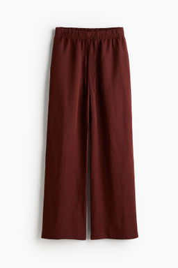 Pantalon sin cierre en mezcla de lino - H&m фото 10