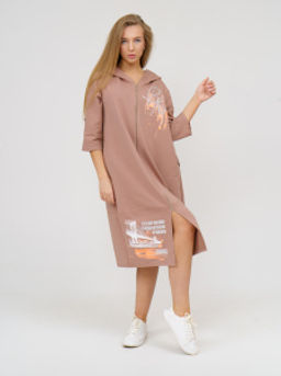 829 Мантия "мокко"