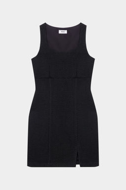 Сарафан прилегающего силуэта из твида - Mollis фото 5