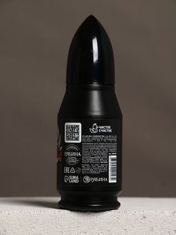 Гель для душа во флаконе пуля «23 февраля», 200 мл, Чистое счастье