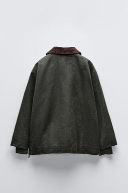 WAXED JACKET - Zara фото 5
