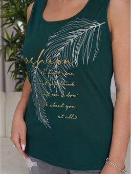 Бали майка женская (темно-зеленый ) - Lovetex фото 5