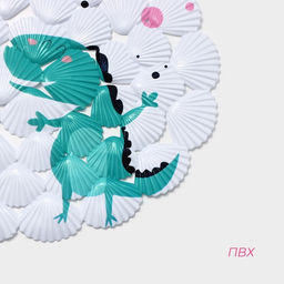 Коврик противоскользящий в ванну Доляна «Драконы», на присосках, 38×68 см