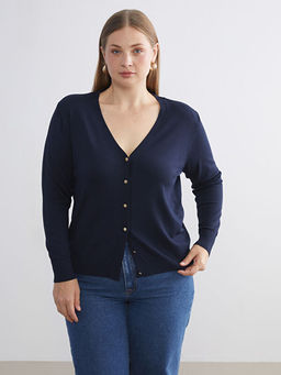 V Yaka Kad?n Triko H?rka