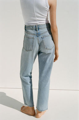 TRF MOM FIT HIGH-WAIST JEANS - Zara фото 18