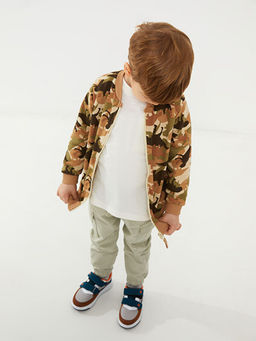 Kolej Yaka Uzun Kollu Erkek Bebek Bomber Ceket - Waikiki фото 3