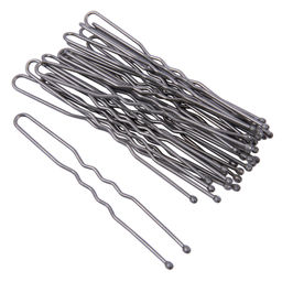 CHERRY MARY VZ07029 Набор шпилек для волос 4.5 см 5 х 20 шт №04 под никель фото 3