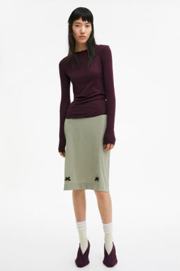 Falda de malla con lazos decorativos - H&m фото 2