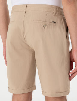 Bej Slim Fit Beli Lastikli Ba_c_kl_ Dokuma _ort - Pierre cardin фото 6