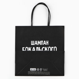 Пакет подарочный новогодний «За Новый год», 22×22×11 см