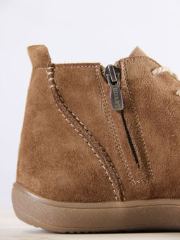 Босоногие ботинки EDART 210.NATAbr.Серо-коричневая замша/