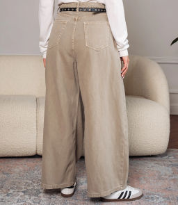 Джинсы #КТ8512 (2), бежево-серый - Dommod фото 4