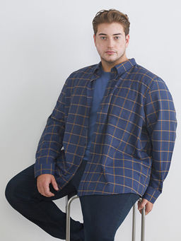 Regular Fit Uzun Kollu Ekose Erkek G?mlek