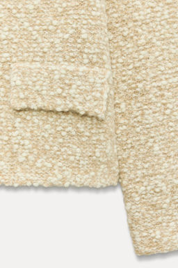 WOOL BLEND KNIT CARDIGAN - Zara фото 6