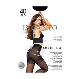 Колготки женские INCANTO Model Up 40 den, цвет чёрный (nero), размер 2