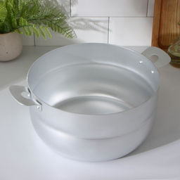 Манты-казан, 6 л, d=26 см, с 4 сетками, высота секции 5 см, с крышкой, штампованный алюминий