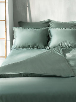 Пододеяльник 2-спальный SL Home, 200220 см, оливковый, тенсель - Sima-land home фото 5