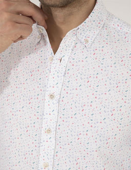 Pembe Slim Fit Uzun Kollu G_mlek - Pierre cardin фото 7