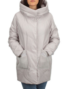 2348 BEIGE Куртка демисезонная женская (тинсулейт) - Фабричный китай фото 2