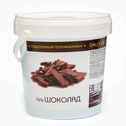 Цена за 2 шт. Гель кондитерский зеркальный Dally Gel Шоколадный