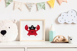 Klart набор для вышивания 12-047 Крабик 11.5 х 9.5 см