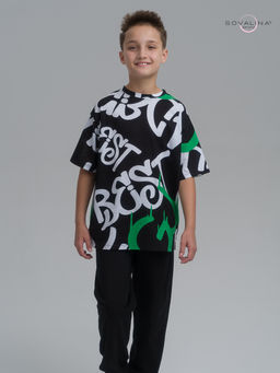 Костюм Daily men граффити бенеттон-черный - Sovalina фото 14