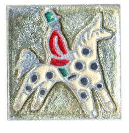 Значок Игрушка Всадник на коне