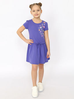 CRB wear/CSKG 63765-44-395 Платье для девочки,фиолетовый/Ex.Cherubino  фото 3