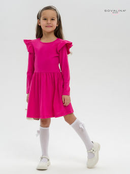 Платье Фея фуксия 3031 - Sovalina фото 3