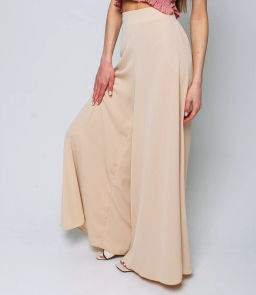 Брюки #ОБШ1350, светло-бежевый