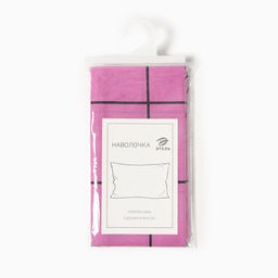 Наволочка Этель цвет розовый, 50х70 см, бязь  фото 3