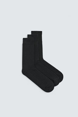 CALCETINES CANAL? PACK 3 / Negro
