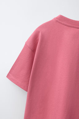 CAMISETA LISA / Rosa lavado - Zara фото 7