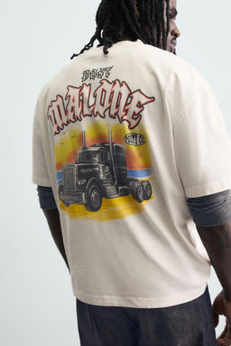 POST MALONE  GRAPHIC T-SHIRT - Zara фото 6