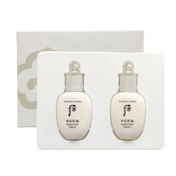 Набор осветляющих миниатюр THE HISTORY OF WHOO Gongjinhyang Seol Radiant White Special Gift 2 Set, White Balancer 20ml+White Emulsion 20ml