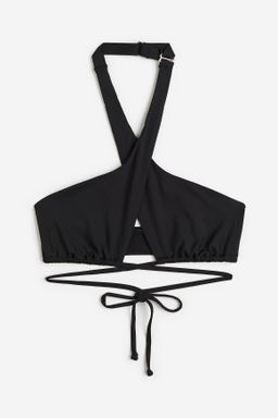 Top de bikini escote halter