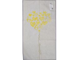 6с103.412ж1 Mi Amor (лимон-сер) Полотенце махровое 50х90см