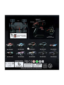 Машинка на пульте управления Багги, радиоуправление, 4WD, 36 КМ/Ч, масштаб 1:18 - Simaland фото 10