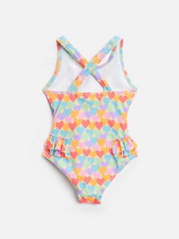 ACOOLA / Купальник детский для девочек Leila розовый  фото 2